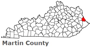 An image of Martin County, KY