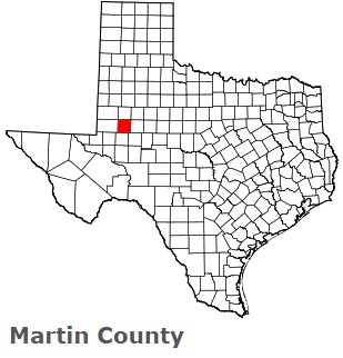 An image of Martin County, TX