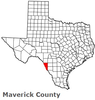An image of Maverick County, TX