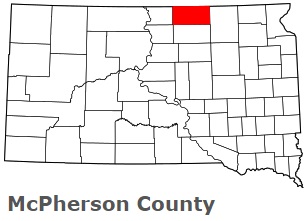 An image of McPherson County, SD