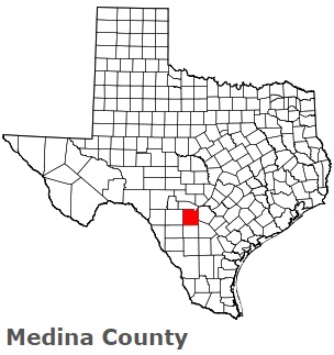 An image of Medina County, TX