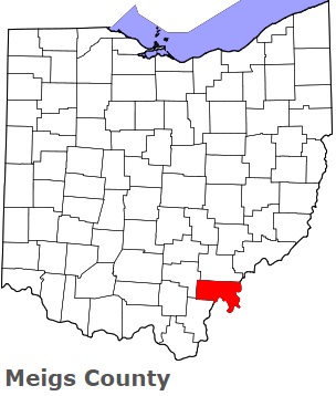 An image of Meigs County, OH