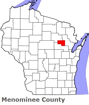 An image of Menominee County, WI