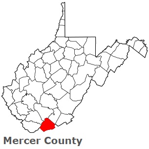 An image of Mercer County, WV