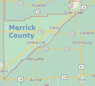 An image of Merrick County, NE