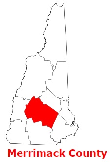 An image of Merrimack County, NH
