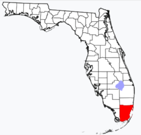 An image of Miami-Dade County, FL