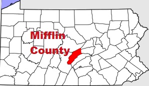 An image of Mifflin County, PA