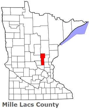 An image of Mille Lacs County, MN