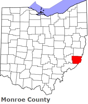An image of Monroe County, OH
