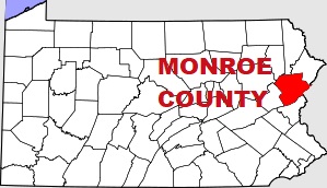 An image of Monroe County, PA