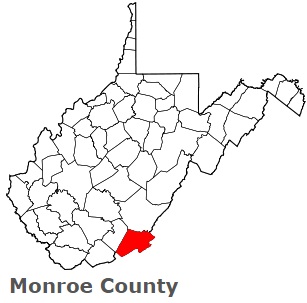An image of Monroe County, WV