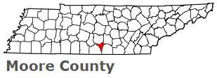 An image of Moore County, TN
