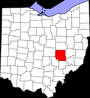 An image of Muskingum County, OH