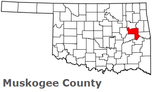 An image of Muskogee County, OK