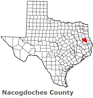 An image of Nacogdoches County, TX