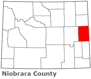 An image of Niobrara County, WY