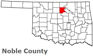 An image of Noble County, OK