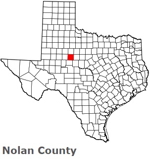 An image of Nolan County, TX