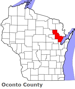 An image of Oconto County, WI