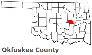 An image of Okfuskee County, OK
