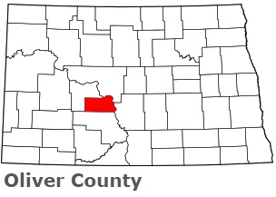 An image of Oliver County, ND