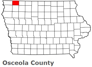An image of Osceola County, IA