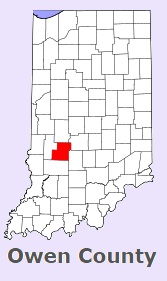 An image of Owen County, IN