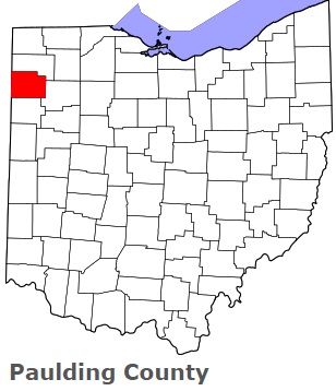 An image of Paulding County, OH