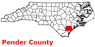 An image of Pender County, NC