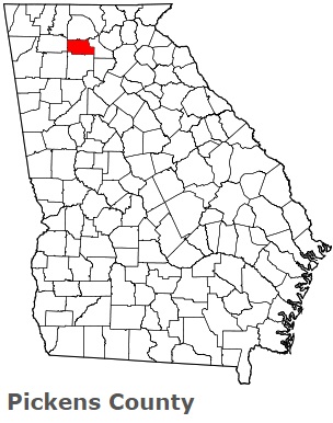 An image of Pickens County, GA