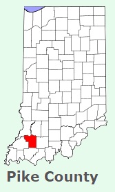 An image of Pike County, IN