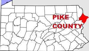 An image of Pike County, PA