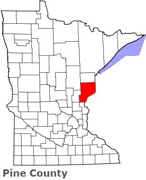 An image of Pine County, MN