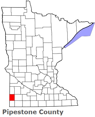An image of Pipestone County, MN