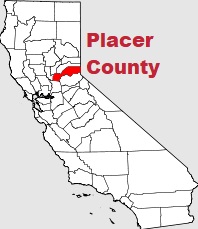 Placer County On The Map Of California 2025 Cities Roads Borders And Placer 5 
