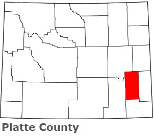 An image of Platte County, WY