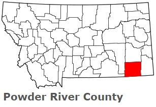 An image of Powder River County, MT