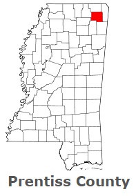 An image of Prentiss County, MS
