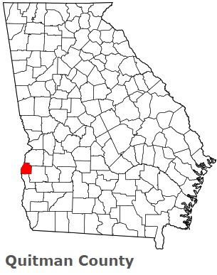 An image of Quitman County, GA