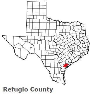 An image of Refugio County, TX