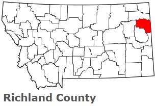 An image of Richland County, MT