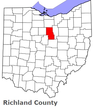 An image of Richland County, OH