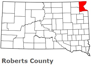 An image of Roberts County, SD
