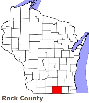 An image of Rock County, WI