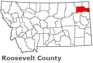 An image of Roosevelt County, MT