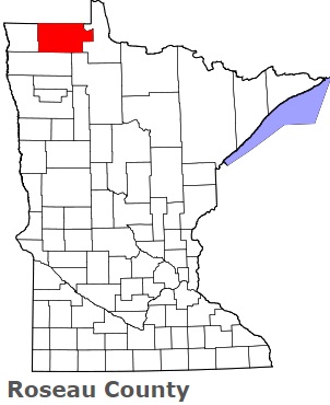 An image of Roseau County, MN