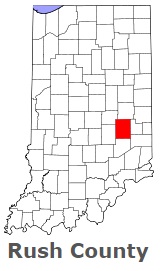 An image of Rush County, IN