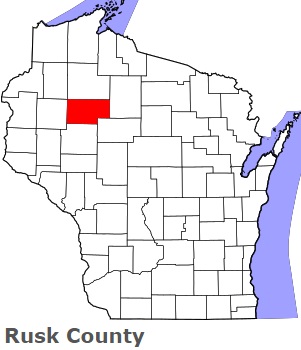 An image of Rusk County, WI