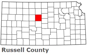 An image of Russell County, KS